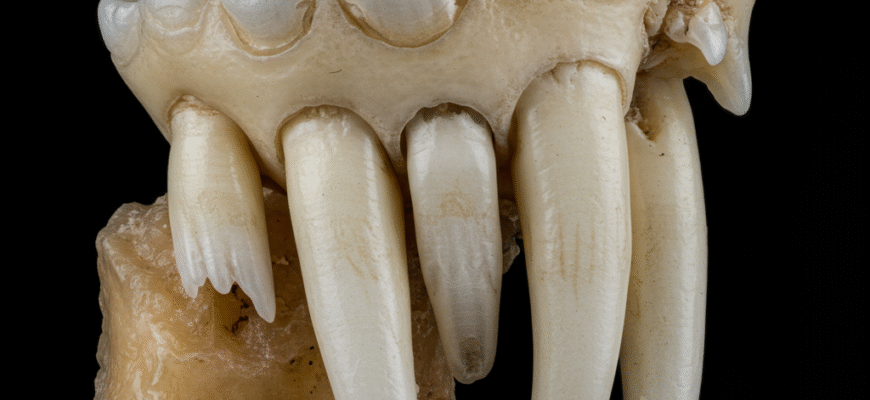 How the Teeth of Old Animals Show Wear and Tear Patterns
