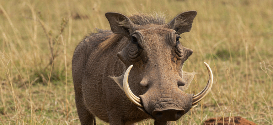 Why Do Warthogs Have Tusks That Curve Upwards and Outwards