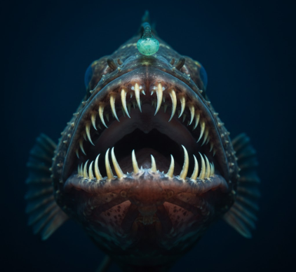 Exploring the Gnarled Teeth of the DeepSea Anglerfish