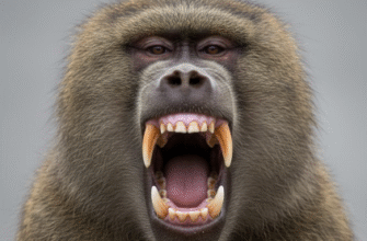 Why Do Male Baboons Have Such Prominent Canine Teeth